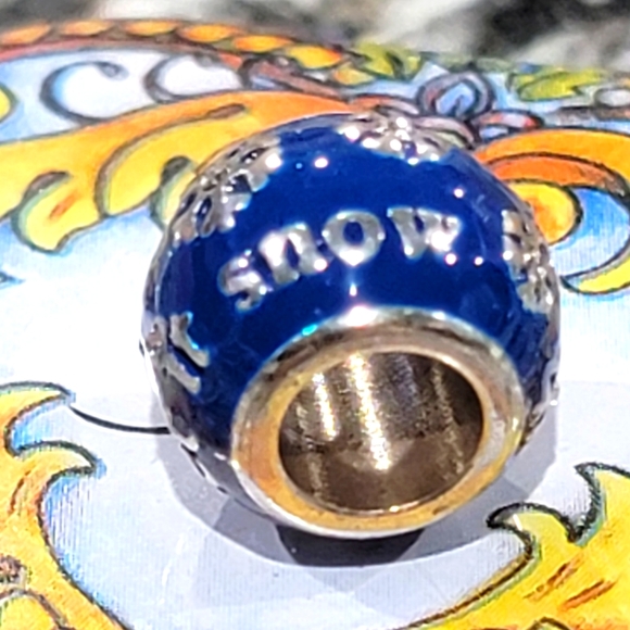 BRIGHTON RETIRED SPACER "LET IT SNOW" NWOT - Picture 5 of 5